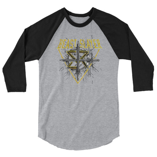 Seth Rollins "BeastSlayer" 3/4 Sleeve Raglan T-Shirt T-Shirt PW Catalog