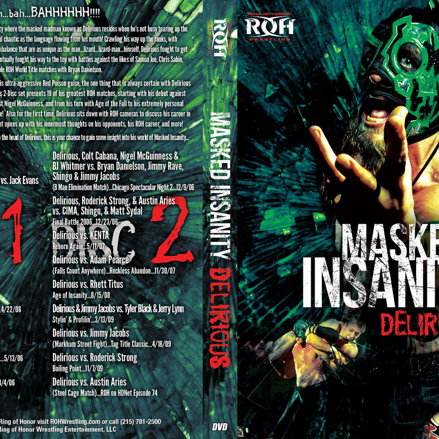 Delirious: Masked Insanity (2 Disc Set)