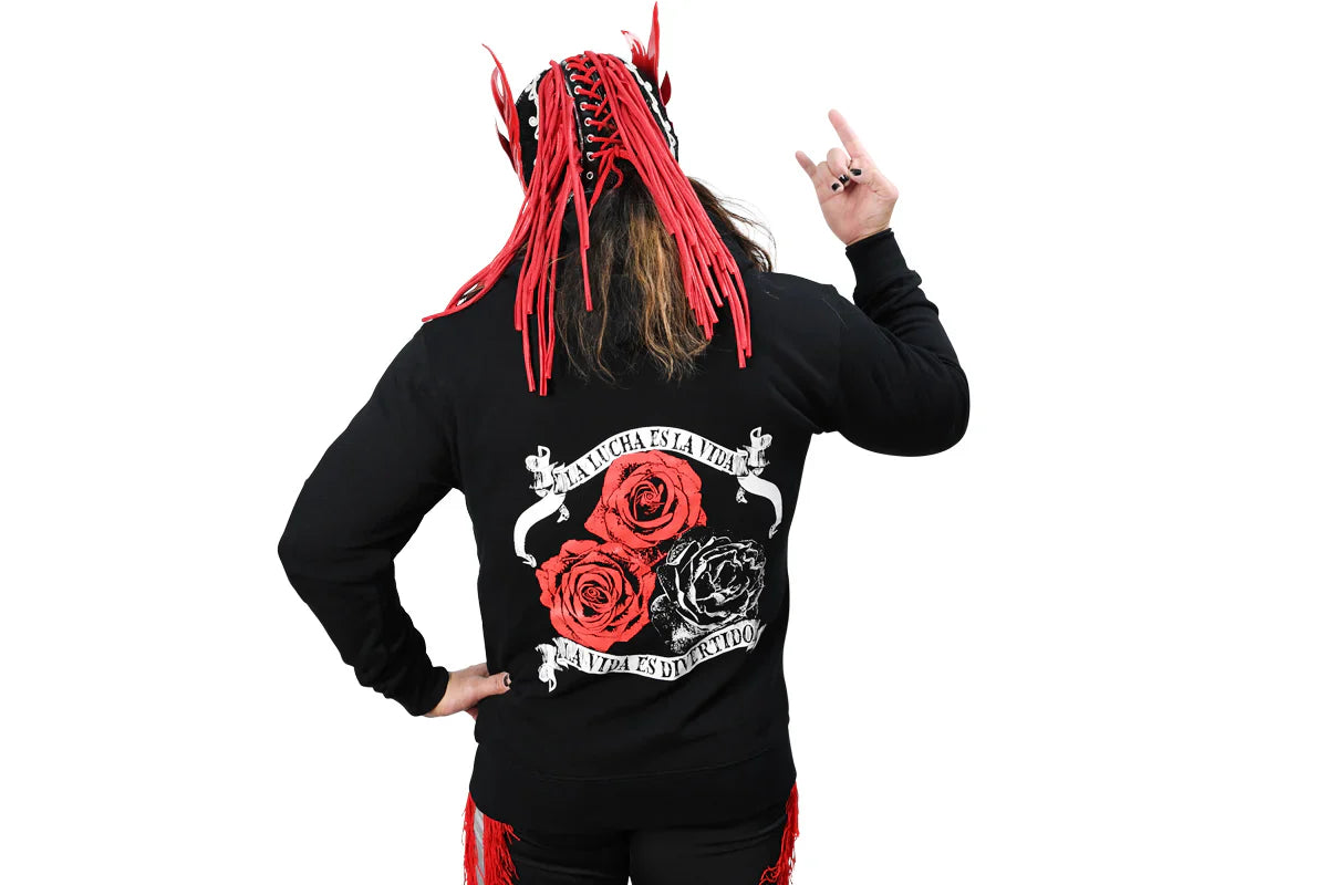 El Desperado - La Lucha es la Vida Zip-up Hoodie Hoodie PW Catalog