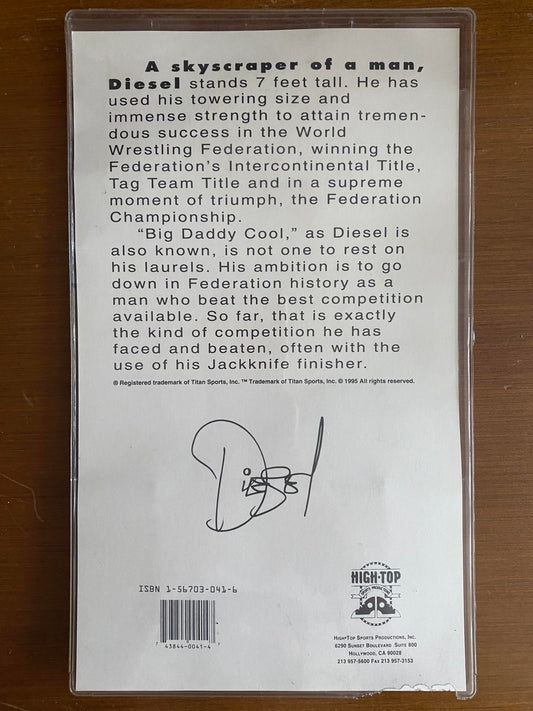 WWF Audio Biography Cassette - Diesel 1995 - image 2