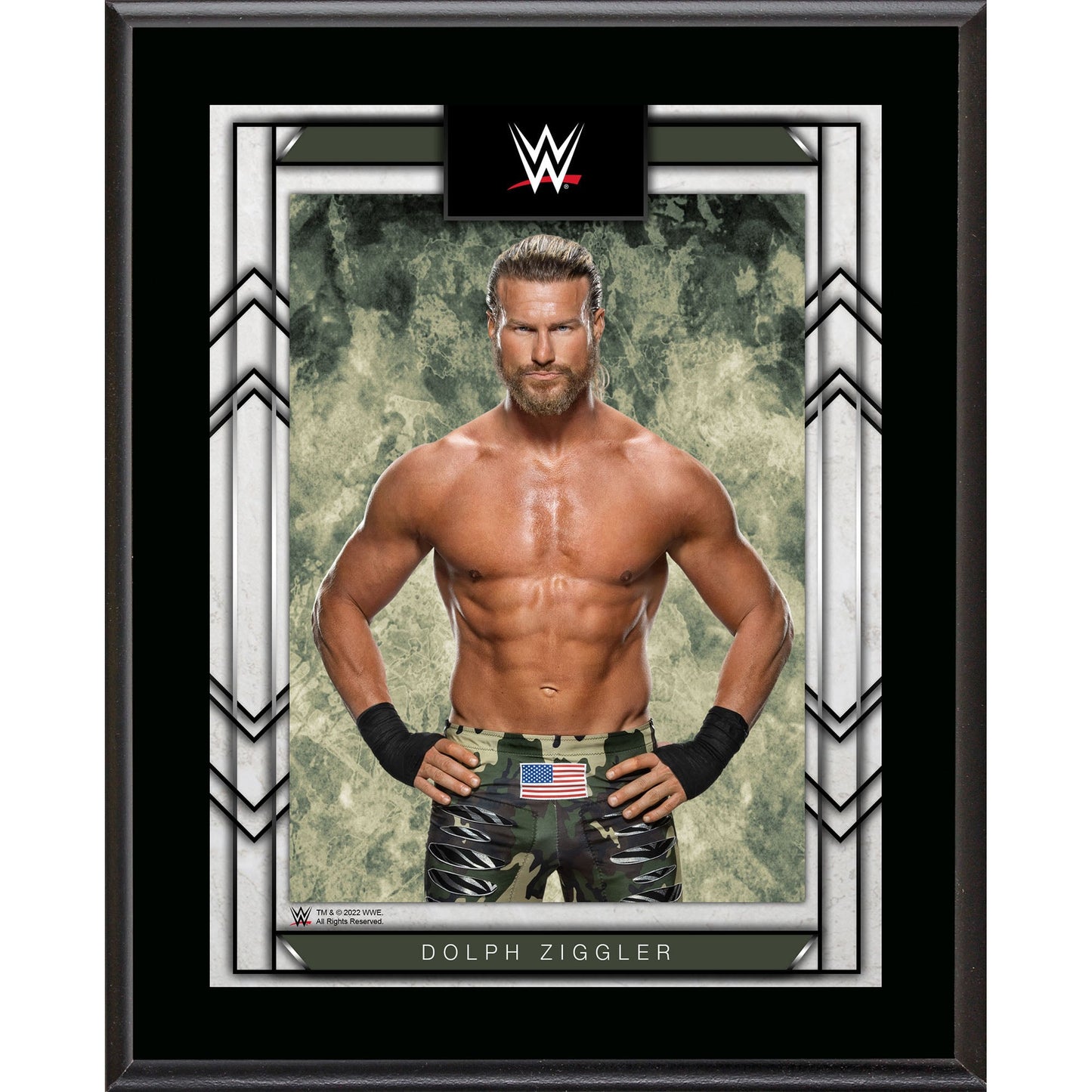 Dolph Ziggler 10.5" x 13" Sublimated Plaque