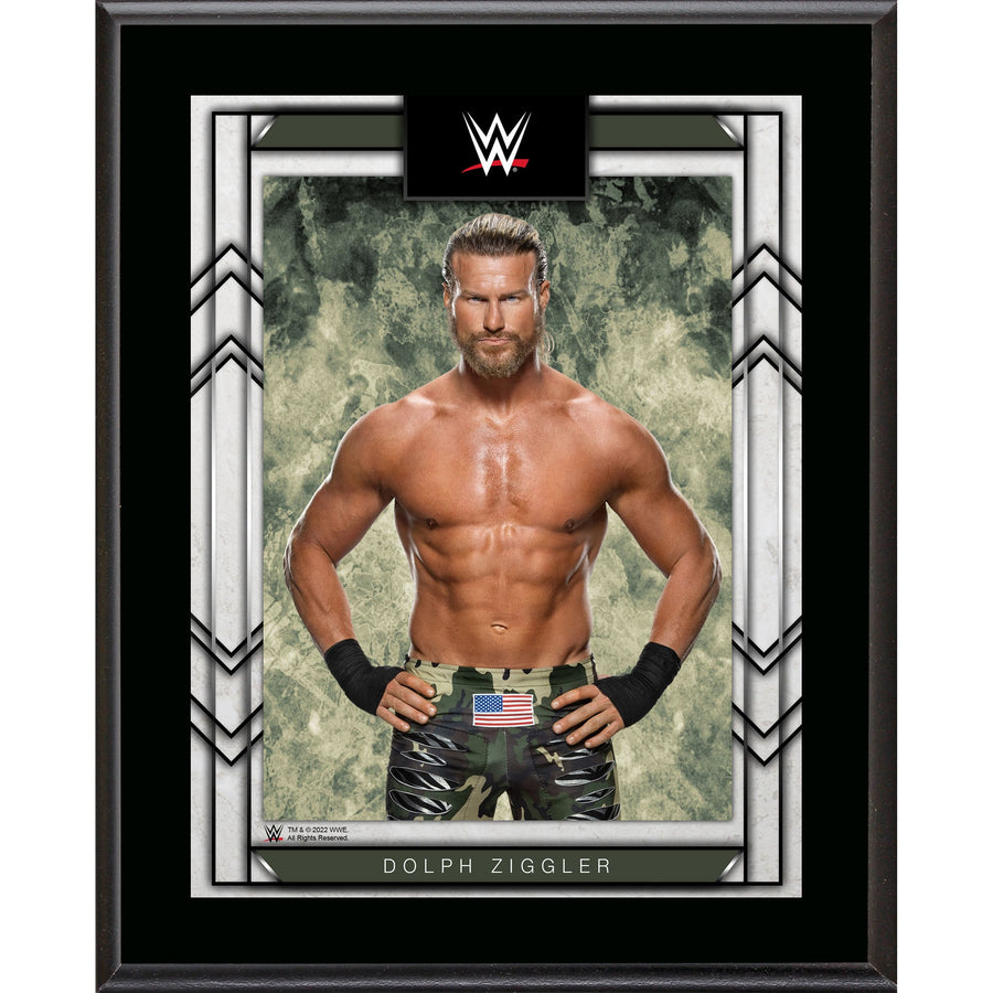 Dolph Ziggler 10.5" x 13" Sublimated Plaque