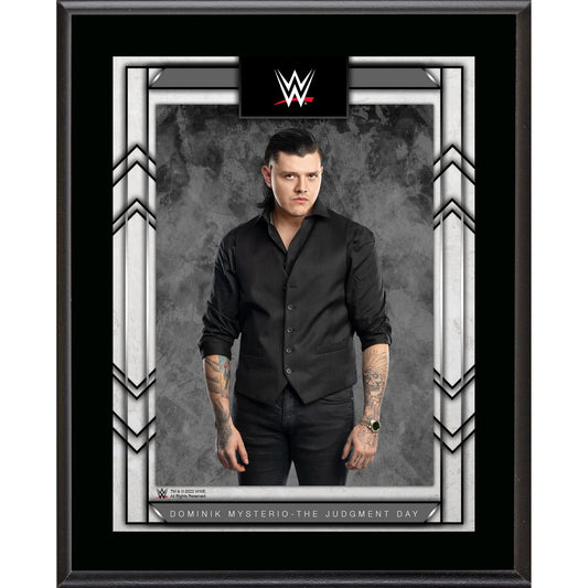 Dominik Mysterio 10.5" x 13" Portrait Sublimated Plaque