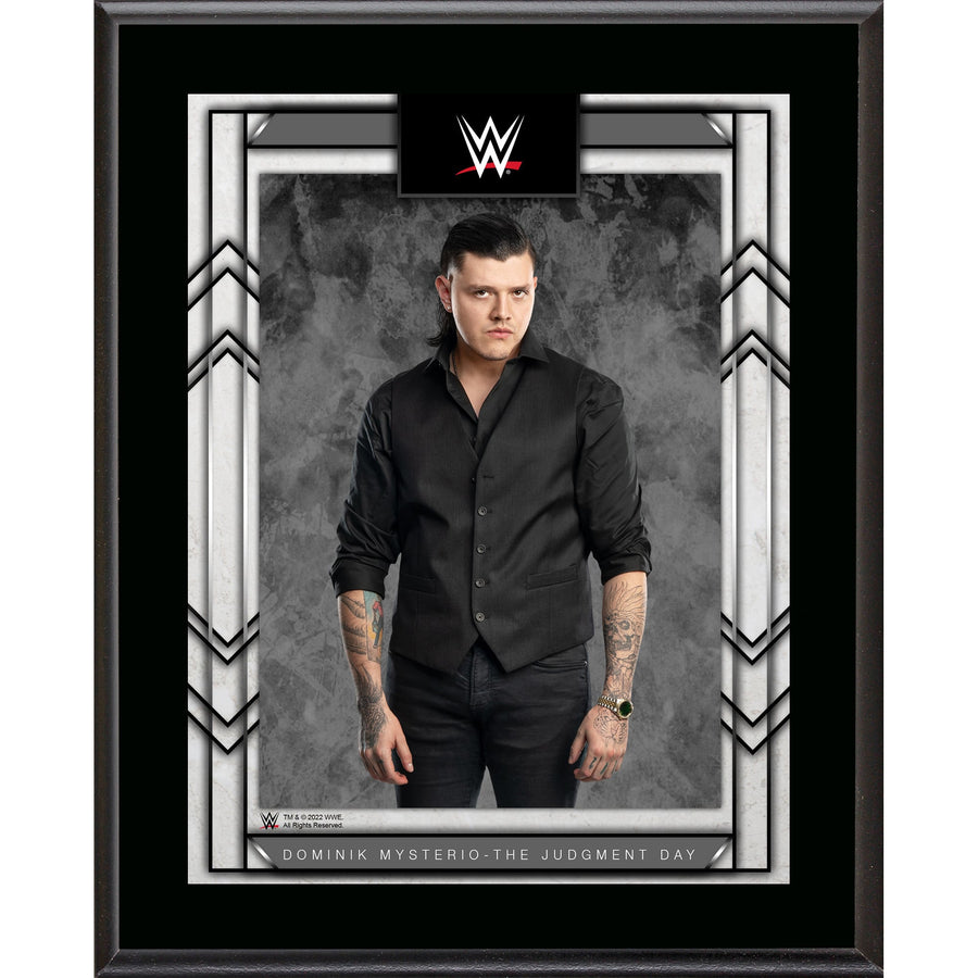 Dominik Mysterio 10.5" x 13" Portrait Sublimated Plaque