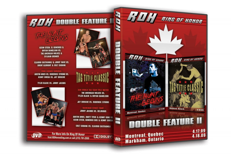 Double Feature II- Montreal, QC 4/17/09 & Markham, ON 4/18/09