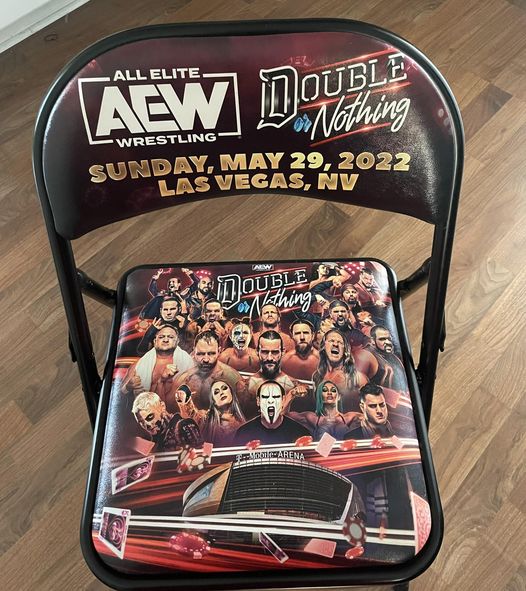 AEW Double or Nothing 2022 PPV Event Chair