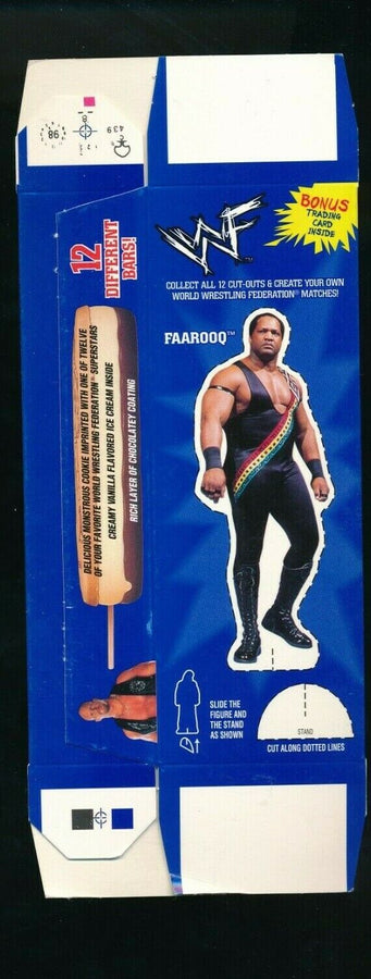 Faarooq WWF Ice Cream 1998 Good Humor PW Catalog