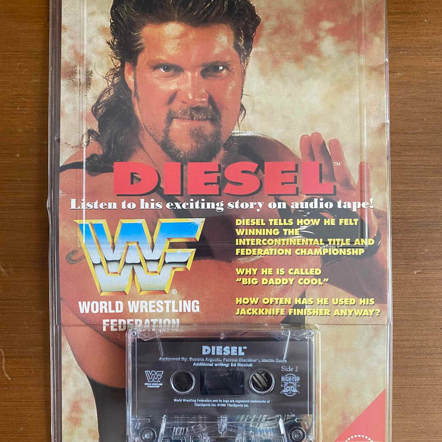 WWF Audio Biography Cassette - Diesel 1995 Music CDs PWcatalog