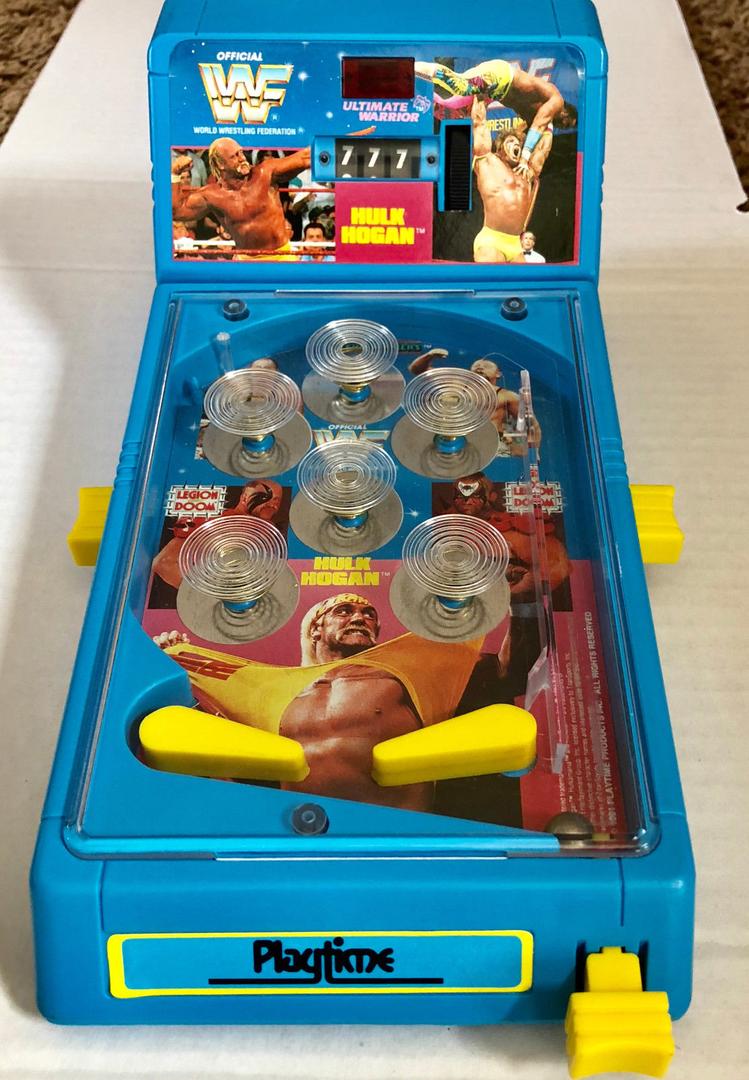 WWF Playtime Pinball Machine 1988