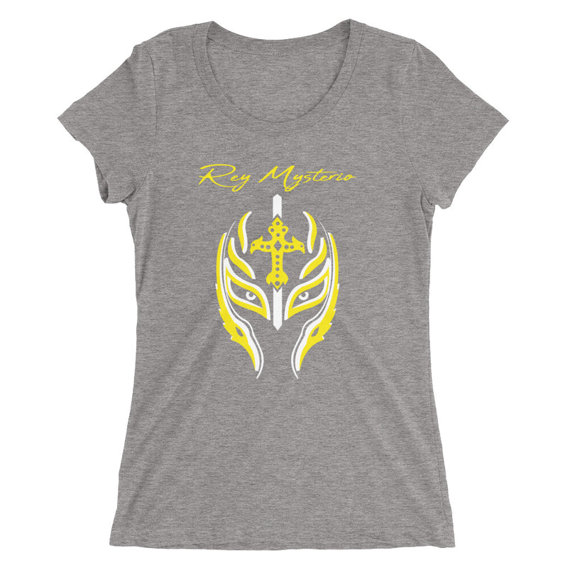 Rey Mysterio "Greatest Mask of All Time" Women's Tri-Blend T-Shirt T-Shirt PW Catalog