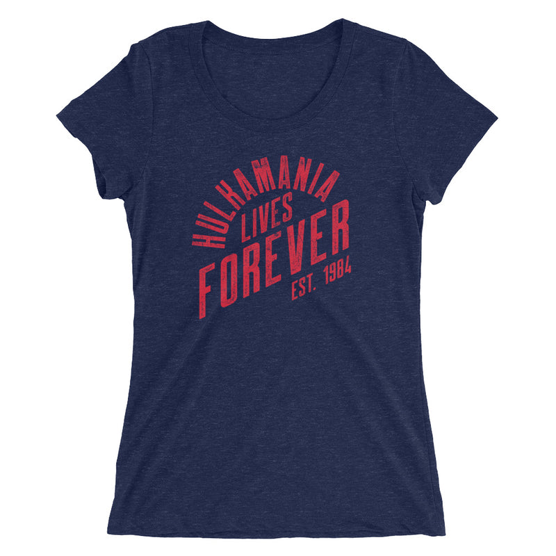 Hulk Hogan "Hulkamania Lives Forever" Women's Tri-Blend T-Shirt T-Shirt PW Catalog