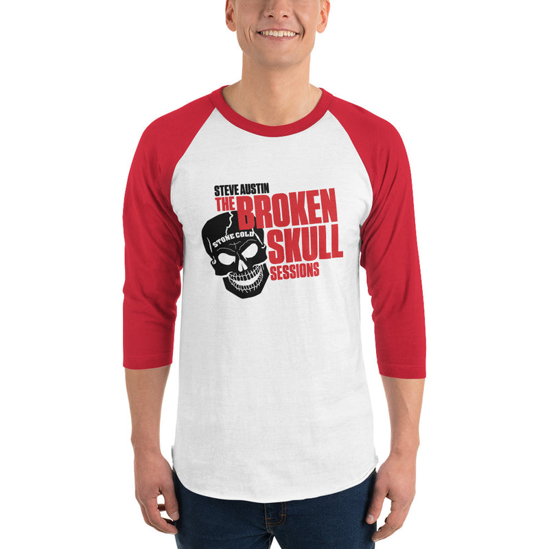 “Stone Cold” Steve Austin: The Broken Skull Sessions 3/4 Sleeve Raglan Shirt