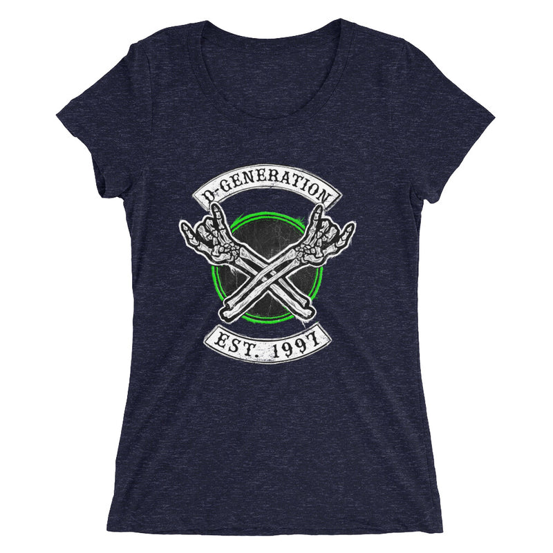 D-Generation X 2018 Women's Tri-Blend T-Shirt T-Shirt PW Catalog