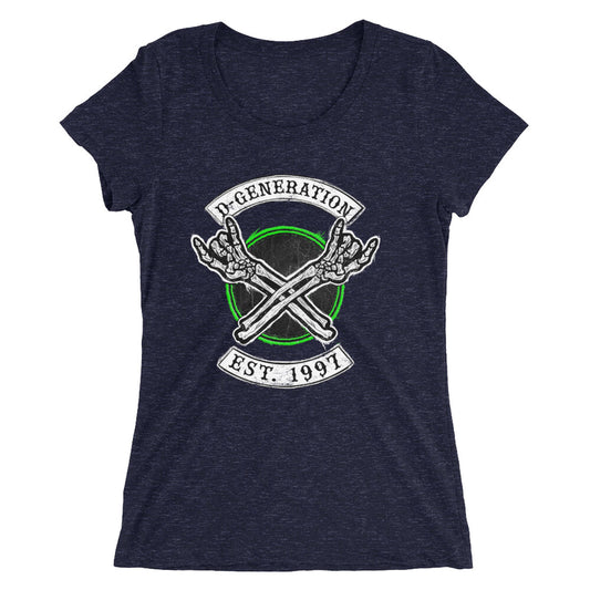 D-Generation X 2018 Women's Tri-Blend T-Shirt T-Shirt PW Catalog