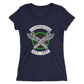 D-Generation X 2018 Women's Tri-Blend T-Shirt T-Shirt PW Catalog