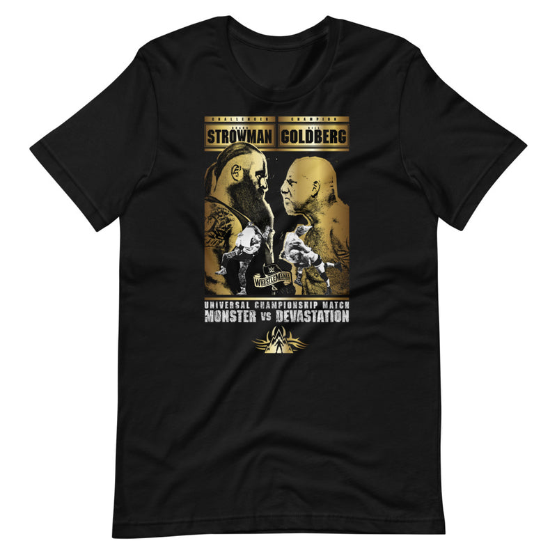 Braun Strowman vs Goldberg Match T-Shirt