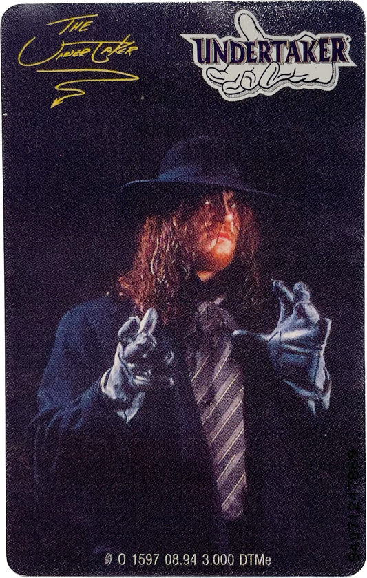 Undertaker German Phone Card