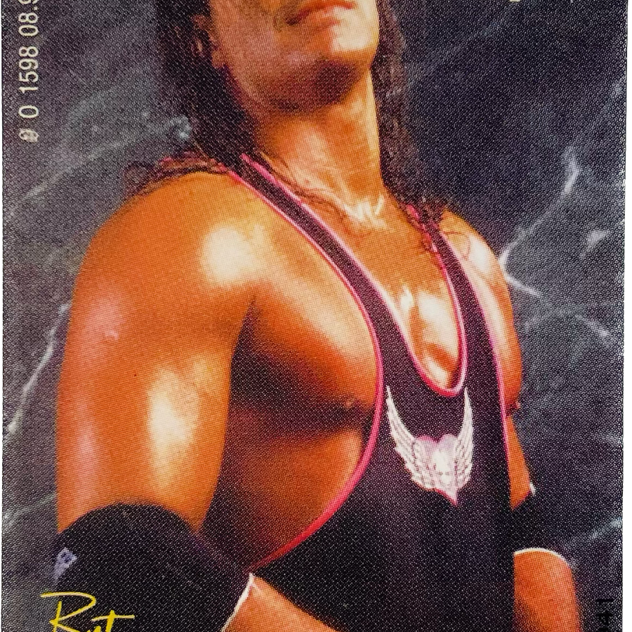 Bret Hart German Phone Card Pwcatalog