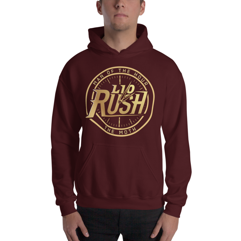 Lio Rush "MOTH" Pullover Hoodie Sweatshirt