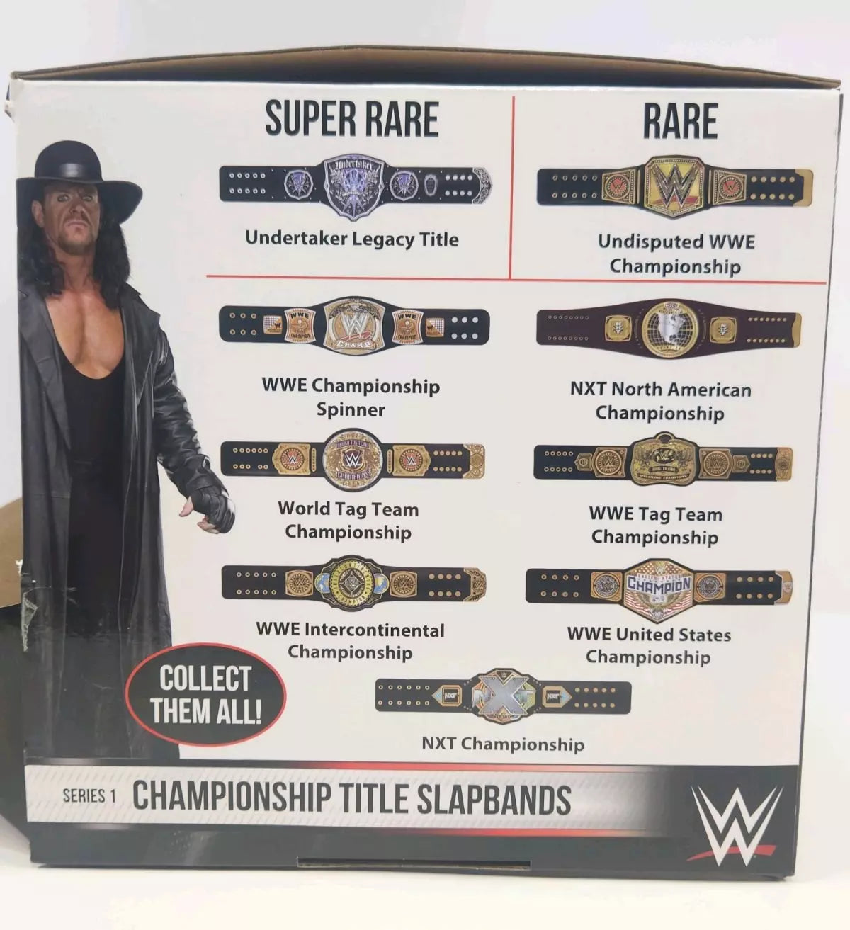 WWE Undisputed Championship Title Slap Bands - Series 1 Blind Bag Pwcatalog