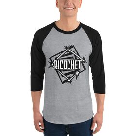 Ricochet "Ricochet" 3/4 Sleeve Raglan Shirt