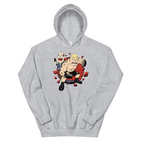 Brock Lesnar & Paul Heyman "The Beast & The Advocate" Pullover Hoodie Sweatshirt Sweatshirt PW Catalog