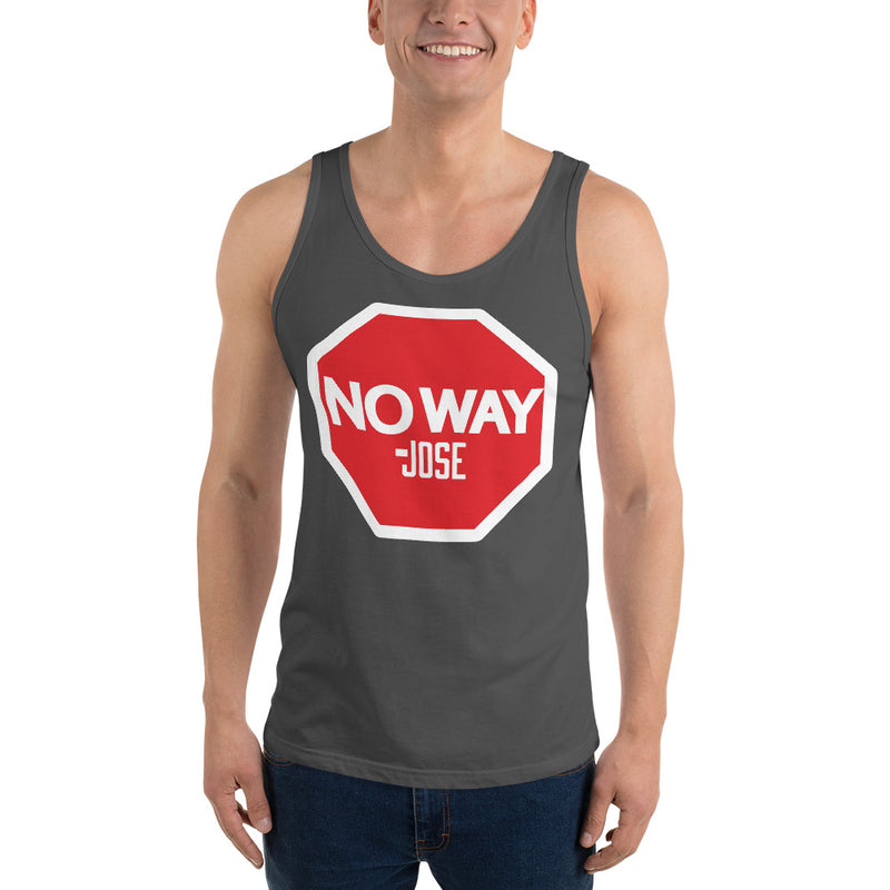 No Way Jose "Stop Sign" Unisex Tank Top