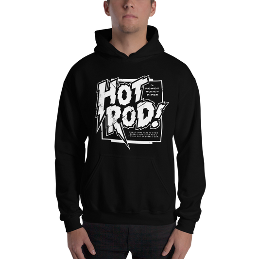 Roddy Piper "Hot Rod!" Pullover Hoodie Sweatshirt Sweatshirt PW Catalog