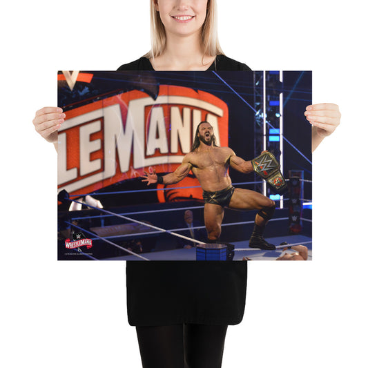 Drew McIntyre "The Champ" Photo Poster Wall art PW Catalog