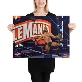 Drew McIntyre "The Champ" Photo Poster Wall art PW Catalog