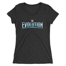 WWE Evolution Logo Women's Tri-Blend T-Shirt