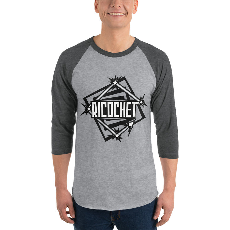 Ricochet "Ricochet" 3/4 Sleeve Raglan Shirt
