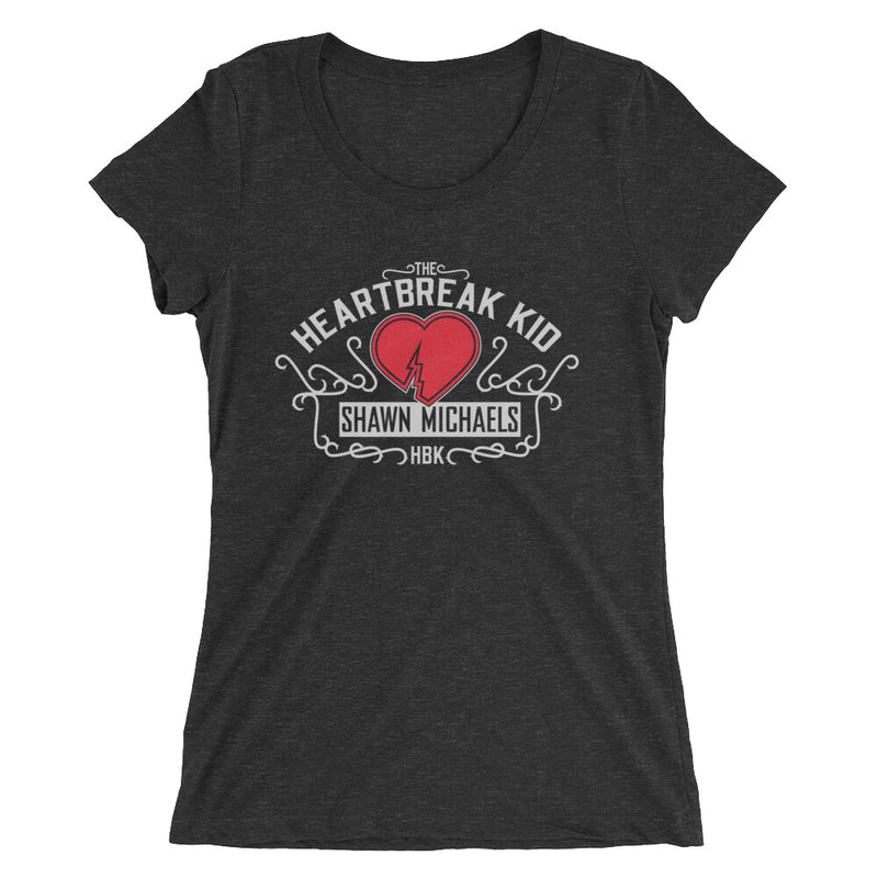 Shawn Michaels "The Heartbreak Kid" Women's Tri-Blend T-Shirt