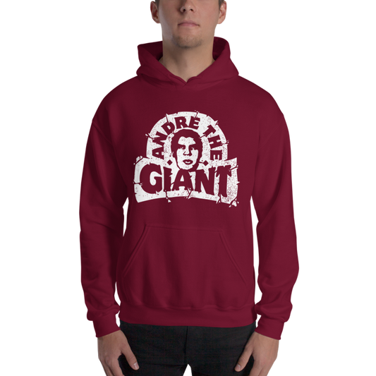 Andre the Giant "Stone" Pullover Hoodie Sweatshirt Sweatshirt PW Catalog