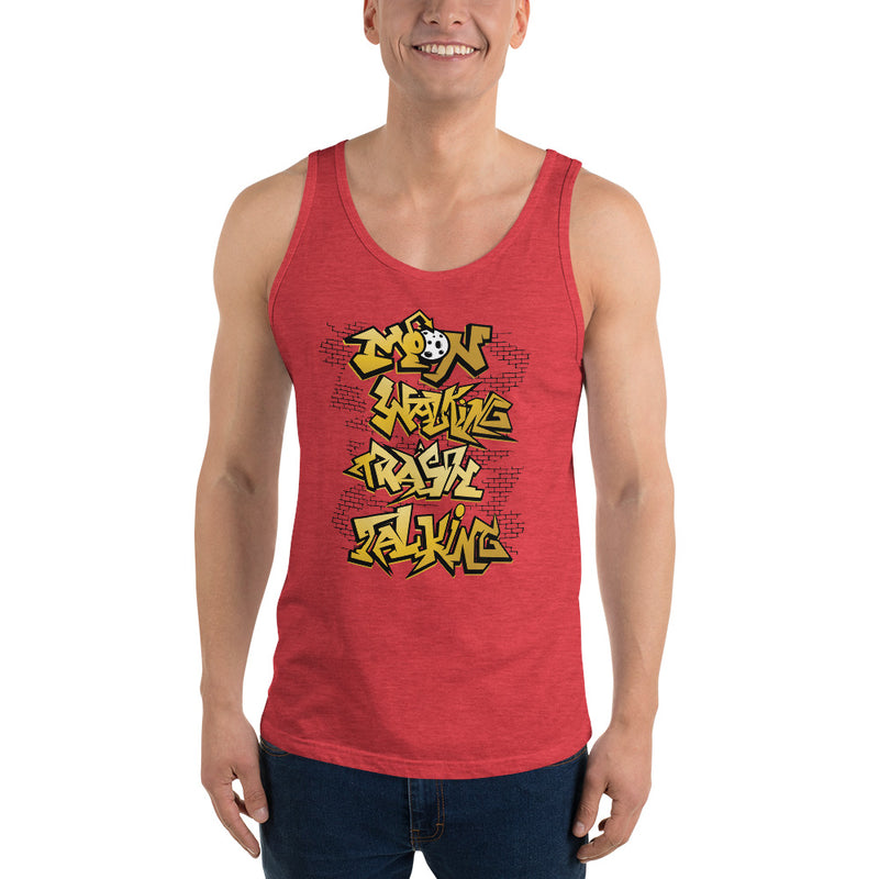 Carmella "Moon Walking, Trash Talking Graffiti" Unisex Tank Top