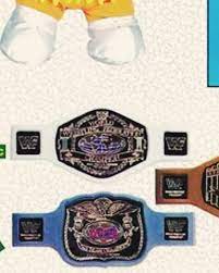 WWF White World Championship Foam Belt 1990 - image 2