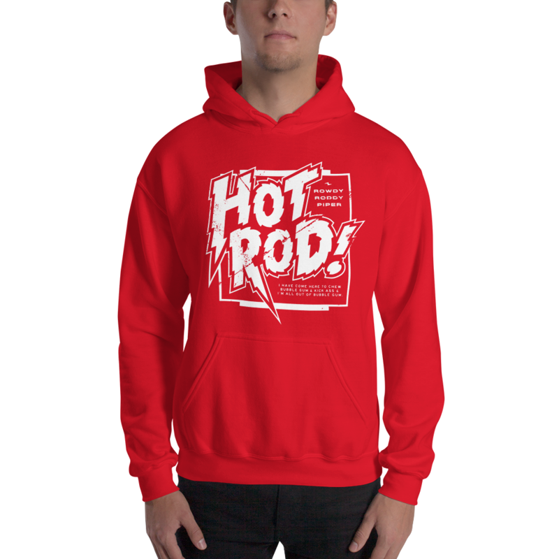 Roddy Piper "Hot Rod!" Pullover Hoodie Sweatshirt