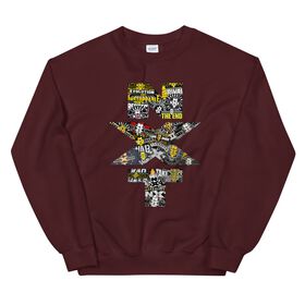 NXT TakeOver Logo Pullover Crew Sweatshirt