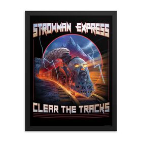 Braun Strowman "Clear the Tracks" 18x24 Framed Giclée Poster Wall art PW Catalog