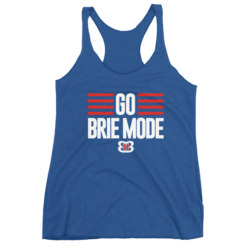Brie Bella "Go Brie Mode" Women's Racerback Tank Top