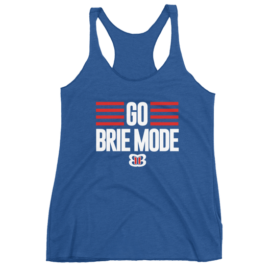 Brie Bella "Go Brie Mode" Women's Racerback Tank Top Tank Top PW Catalog