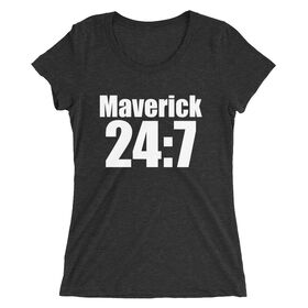 Drake Maverick "Maverick 24:7" Women's Tri-Blend T-Shirt
