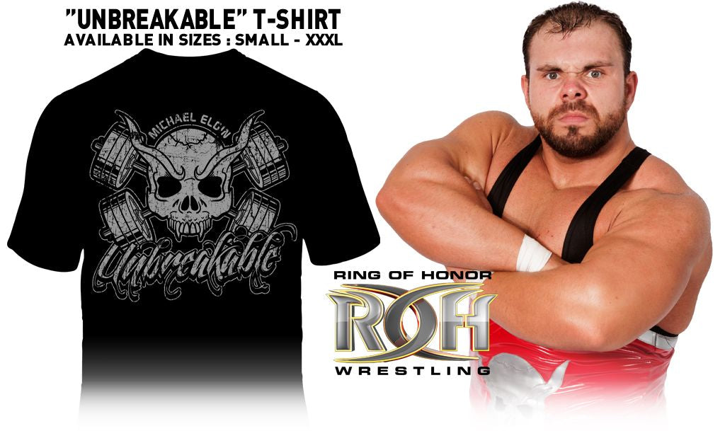Michael Elgin "Unbreakable Skull" T-Shirt