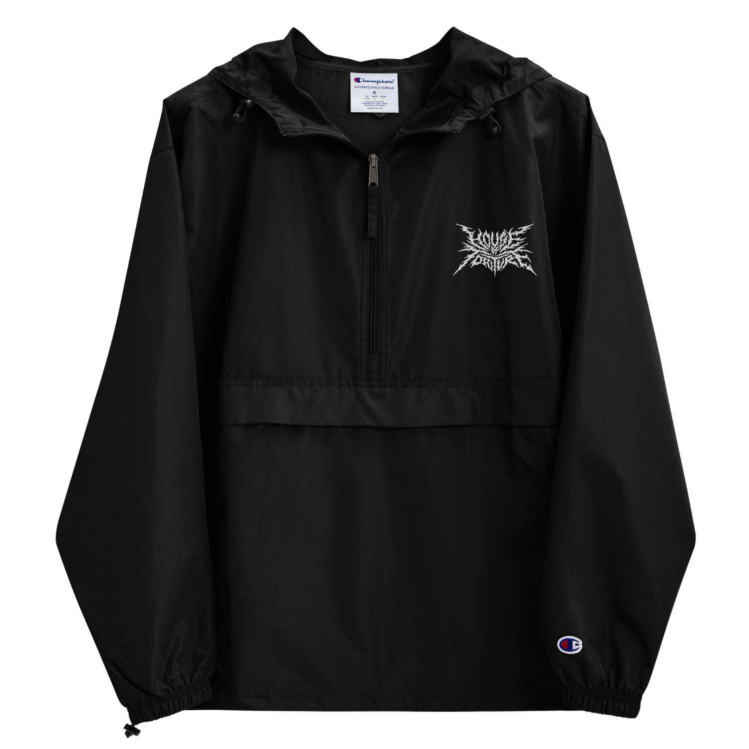 House of Torture Embroidered Champion Packable Jacket Jacket PW Catalog
