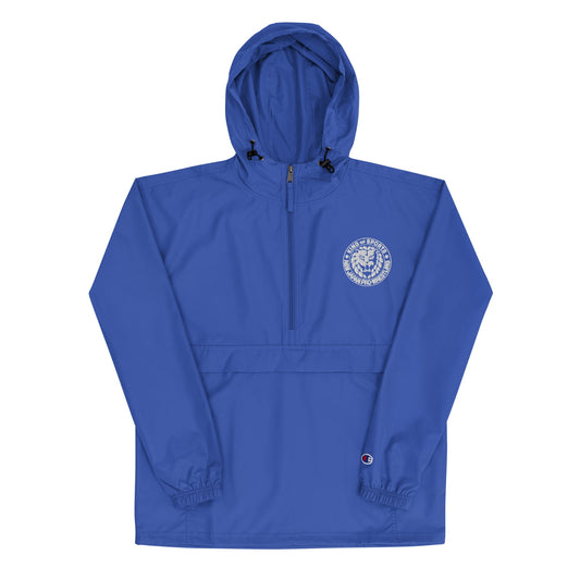 NJPW Lion Mark Embroidered Champion Packable Jacket Jacket PW Catalog