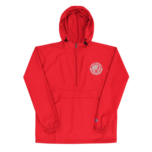 NJPW Lion Mark Embroidered Champion Packable Jacket Jacket PW Catalog