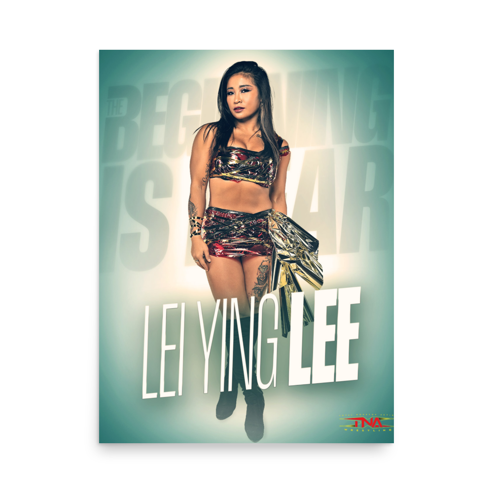 Lei Ying Lee "Beginning Is Near Series" Knockouts Poster (18"x24") – LIMITED EDITION! Poster PW Catalog