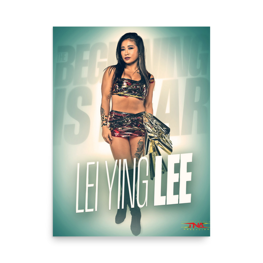 Lei Ying Lee "Beginning Is Near Series" Knockouts Poster (18"x24") – LIMITED EDITION! Poster PW Catalog