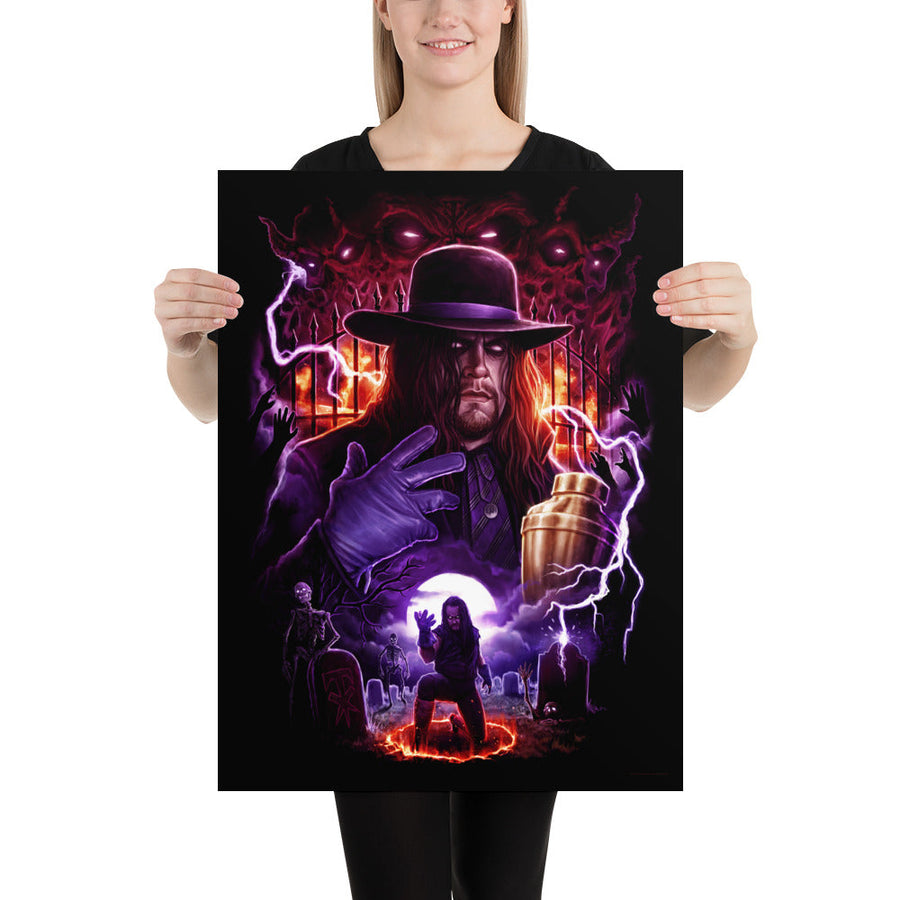 Undertaker "Hell's Gate" 18x24 Poster