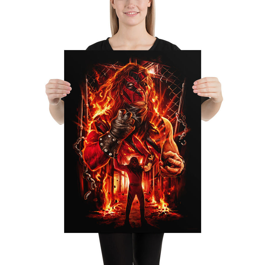 Kane "Hellfire & Brimstone"  18x24 Poster